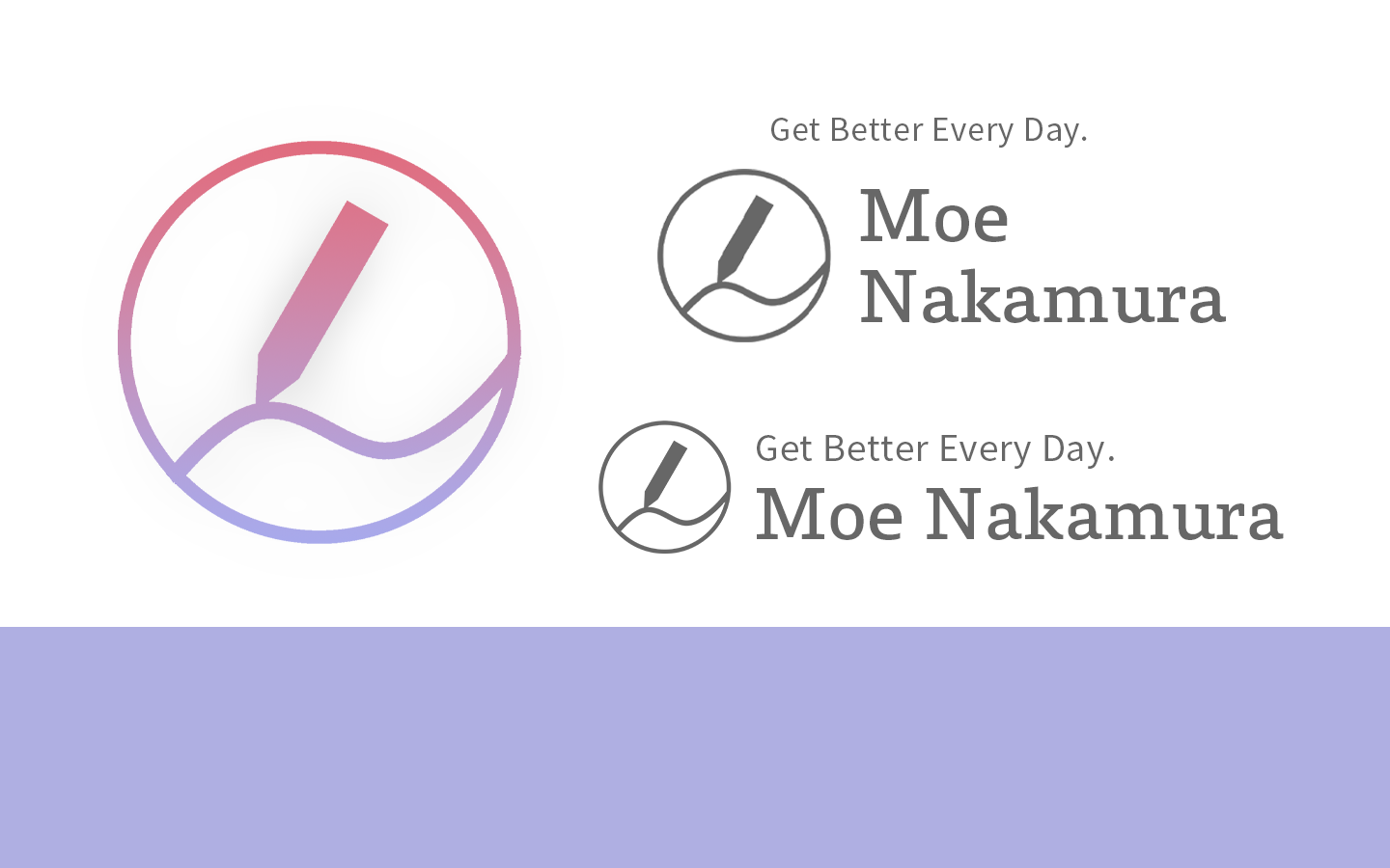 中村萌絵のロゴ